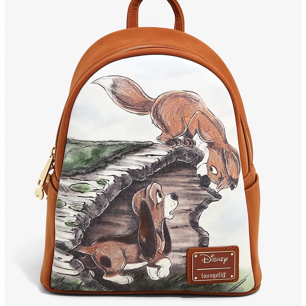 NWT fox and the hound Loungefly